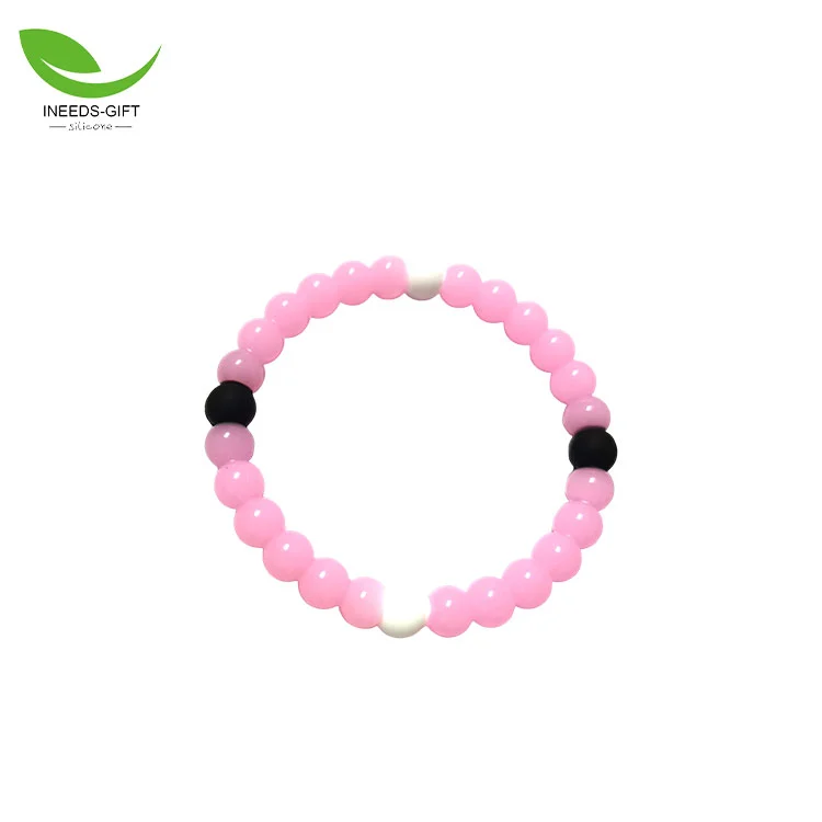 Silikonpärlorarmband