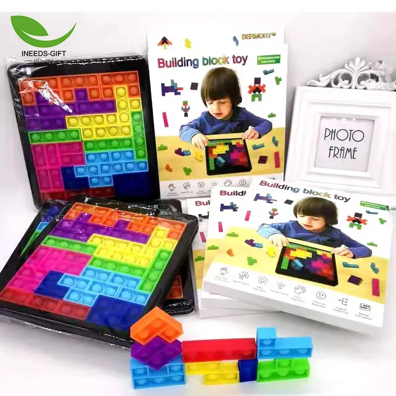 Silikon pusselblock